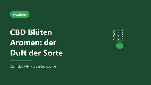 CBD Blüten Aromen im Überblick: fruchtige, erdige, würzige und blumige Duftnoten der Hanfblüte
