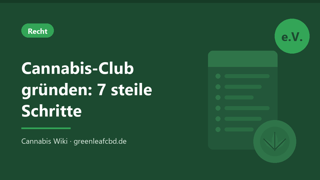 Titelbild: Cannabis-Club gründen – 7 steile Schritte