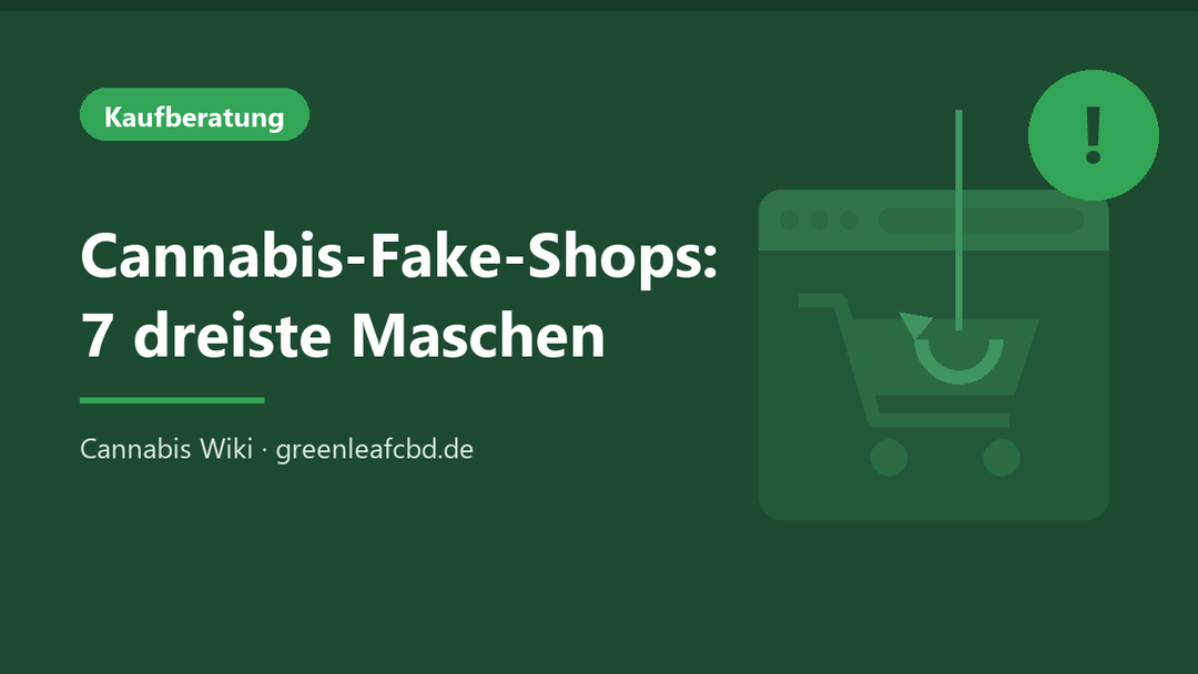 Titelbild: Cannabis-Fake-Shops – 7 dreiste Maschen