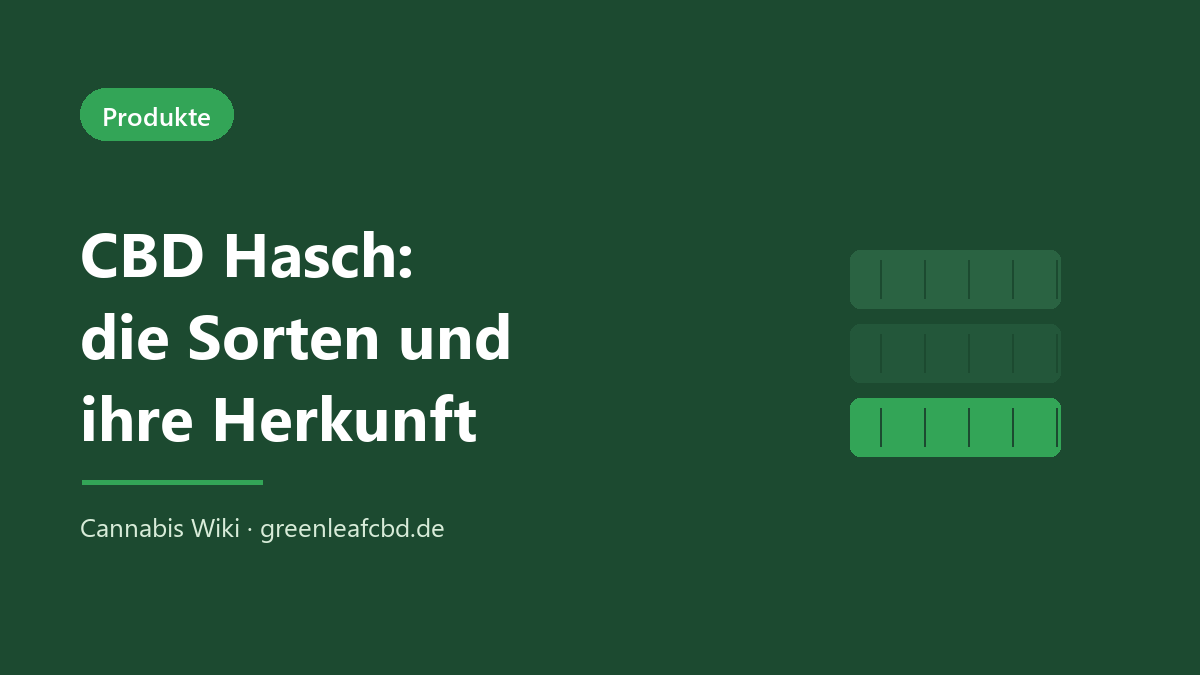 CBD Hasch: die Sorten und ihre Herkunft