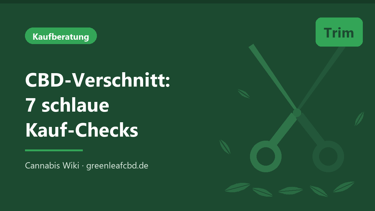 Titelbild: CBD-Verschnitt – 7 schlaue Kauf-Checks