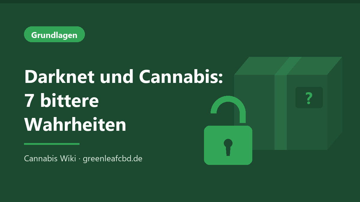 Titelbild: Darknet und Cannabis – 7 bittere Wahrheiten