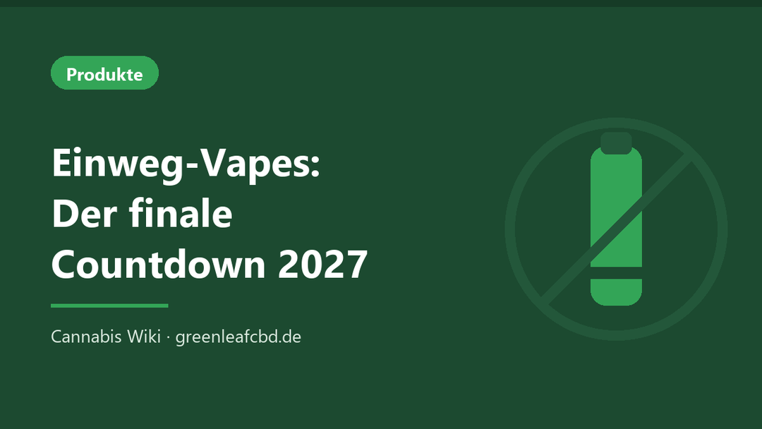 Titelbild: Einweg-Vapes – der finale Countdown bis 2027