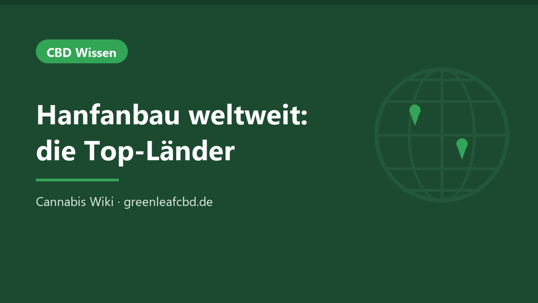 Titelbild: Hanfanbau weltweit – die Top-Länder im Überblick